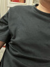 京东京造t恤男短袖男士t恤夏季衣服男装白小T男女苏超定制雾蓝色XL 实拍图